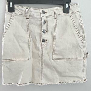 Off-White Jean Skirt